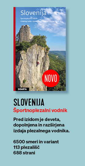 Športnoplezalni vodnik Slovenija  2025